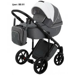 BE-51 - Детская коляска BeBe-Mobile Marconi Жаккард 3 в 1